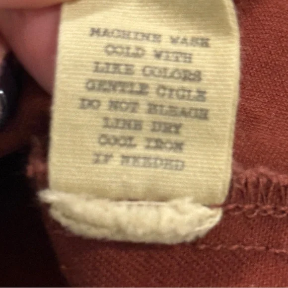 Vest Gimmicks by BKE bohemian Vest Paisley Back Size med NWOT - Picture 10 of 11